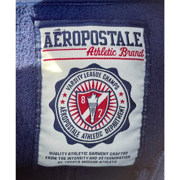 AEROPOSTALE BIG EAST Conference Varsity Athletic Style Jacket Men's Blue SIZE 2X - Picture 7 of 8